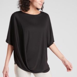 Athleta front-drape top